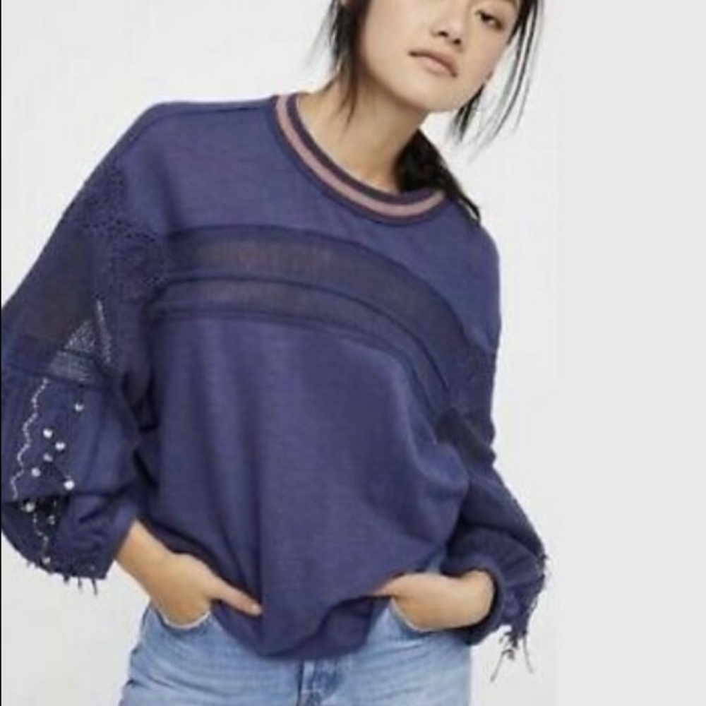 Free people fringe top